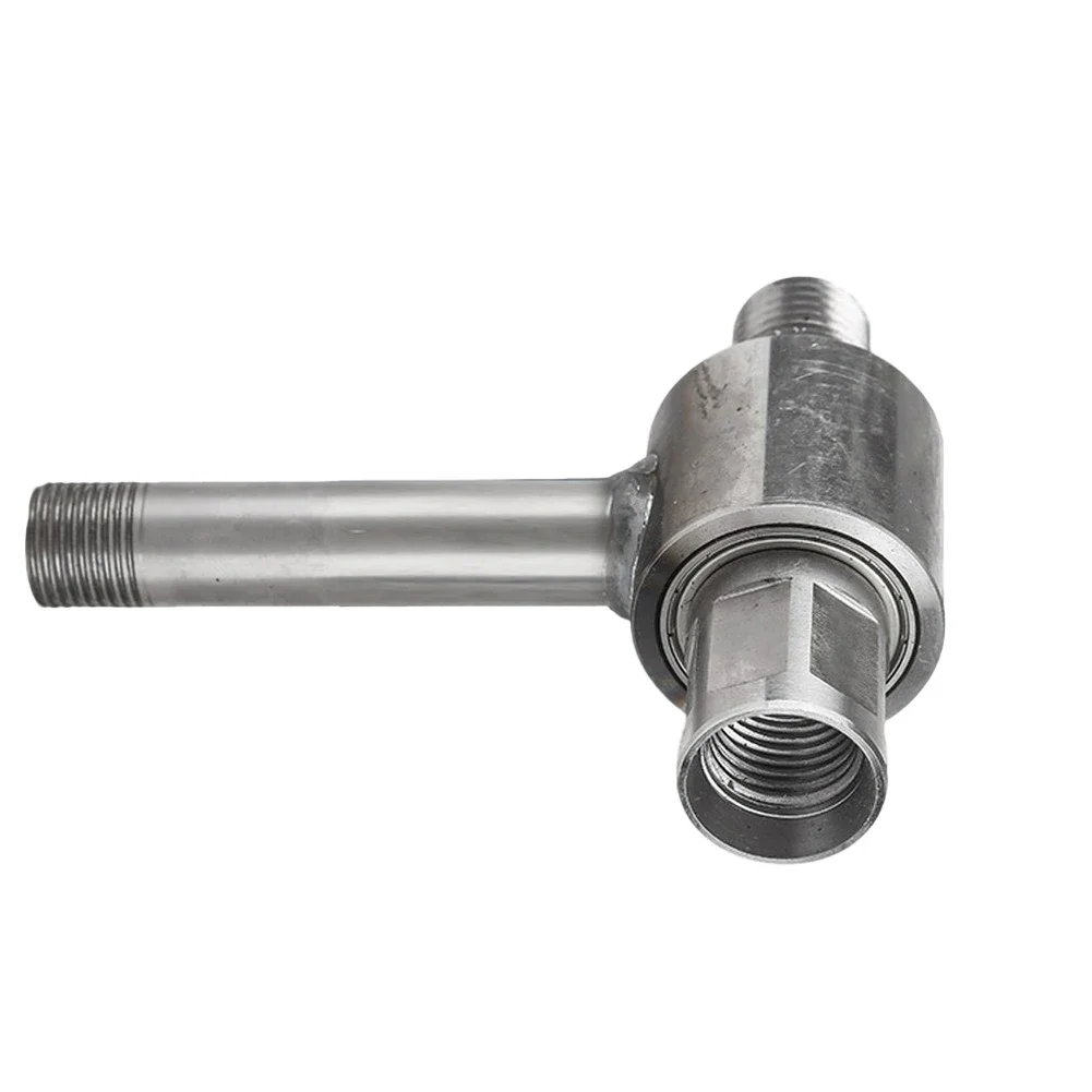 1pc Injection Adapter Metal Water Swivel Water Injection Adapter For Water Drill Rig Cooling Attachment Drilling Machine