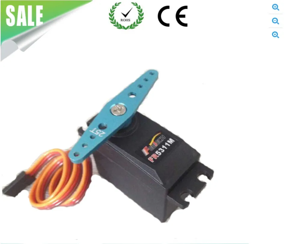 Feetech Servo 13 кг 15 кг RC Модель с металлической шестерней Цифровой стандартный сервопривод для DIY 1/8 1/10 1/12 RC Автомобиль Вертолет Самолет Робот FR5311M