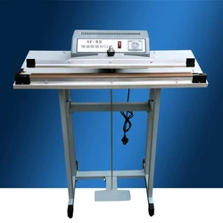 Food Pedal Bag Sealer Fast Speed Platic Bag Heat Sealing Machine Polythene Polyethylene Plastic Food Bag Sealer