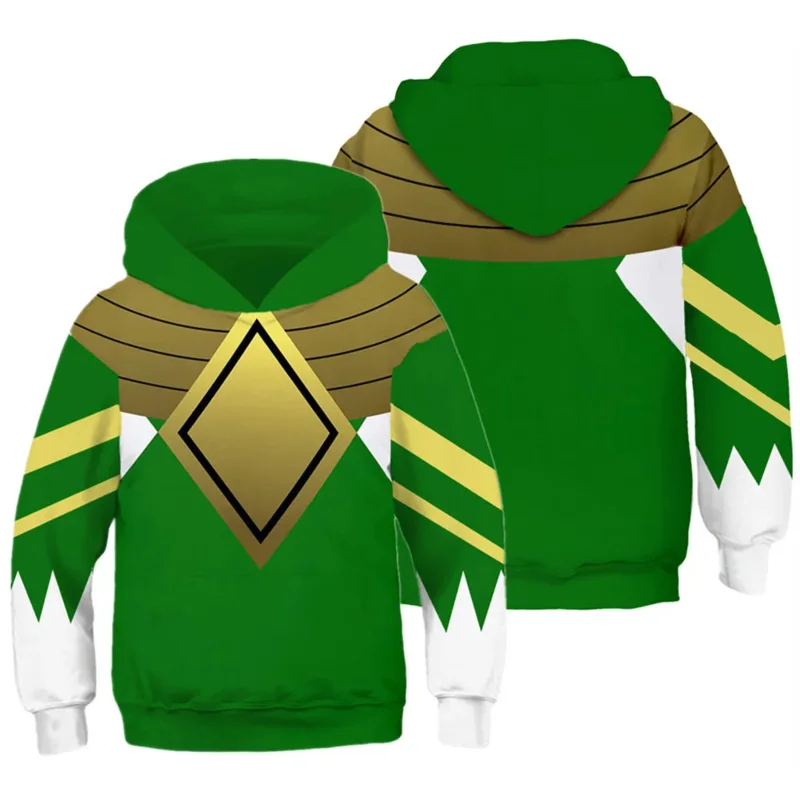 子供パーカーパワーサムライ戦隊シンケンジャーレンジャー衣装スーパーヒーローコスプレハロウィン誕生日パーティーパーカー子供サイズ