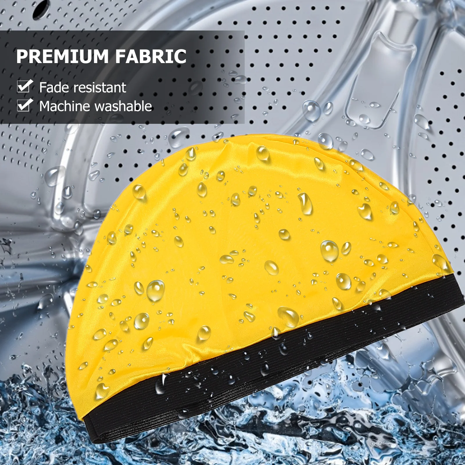 

4Pcs Dome Cap Elastic Stretch Wave Caps Unisex Comfortable Breathable Liner Colorful Stocking Caps Dome Cap