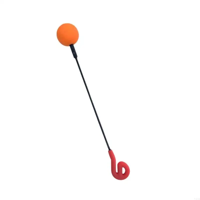 

Y51D Double Head Friction Gong Mallet Whale Sounds Gong Resonant Mallet Sound Healing Silicone Gong Mallet for Large Gong