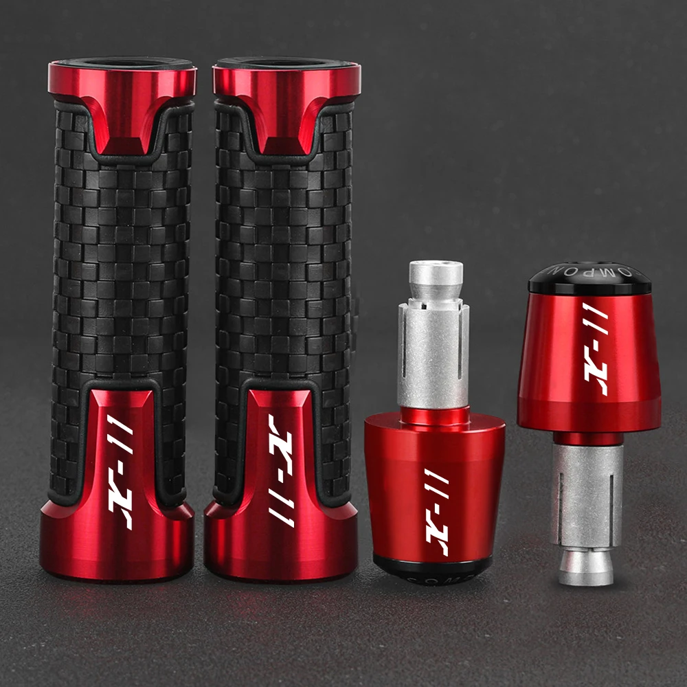 7/8'' 22mm FOR Honda X-11 X11 X 11 1999-2002 2001 2000 Motorcycle Handlebar Grips Ends Handle Bar Cap Grip End Plugs Accessories