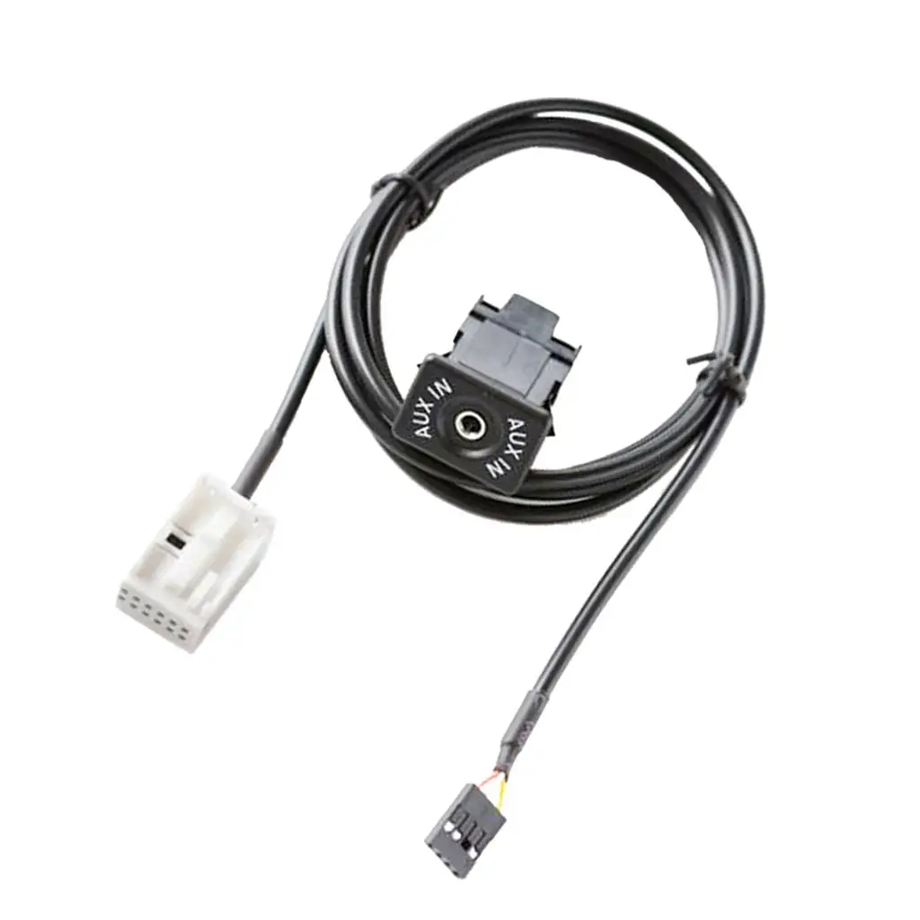 Car Radio AUX Audio Cable Switch Socket for RCD510 RNS510 RCD310