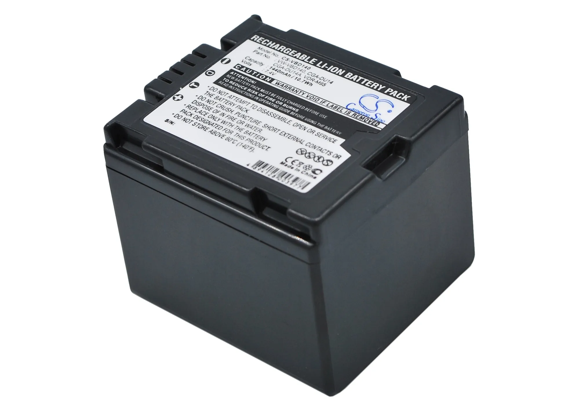 

CS Cameron Sino Kerui New 1440mAhReplacement Battery for NV-GS10, NV-GS100K, NV-GS120K, NV-GS150, NV-GS17EF-S, NV-GS180, NV-G