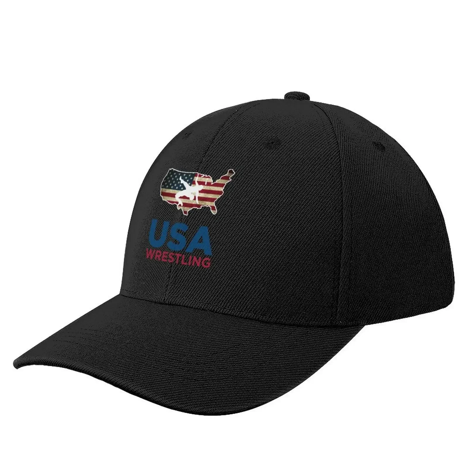 

Classic USA Wrestling Baseball Cap Visor Gentleman Hat Golf Wear Men Women's