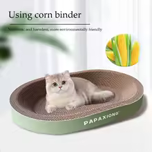 Cat Scrapers Toys Round Oval Cat Scratcher Bed