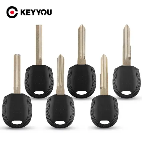 KEYYOU 현대 I30 IX35 용 Kia Rio Cerato Picanto Spectra Sportage Sorento 용 새 교체 트랜스 폰더 자동차 키