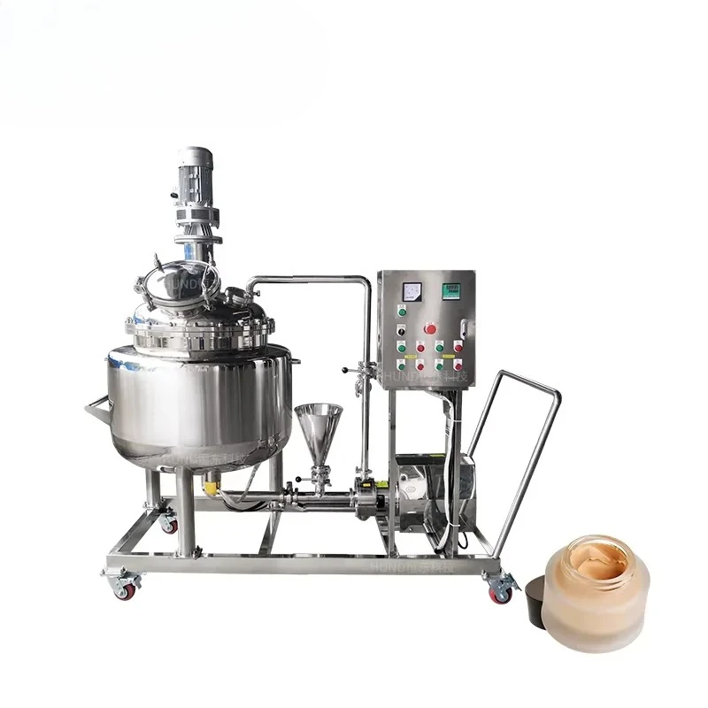 200L 300L 500L Guar Gum Powder Liquid High Shear Mixer Stainless Steel Suspension Disperse Mixing Tank Machine Homogenizer