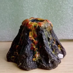 1Pcs Volcano Shape Ornament Aquarium Air Bubble Stone Fish Tank Ornament Fish Tank Air Pump