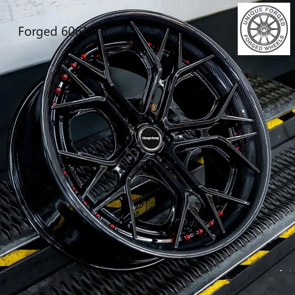 

Новые кованые карбоновые диски 2026 года с глубоким вогнутым профилем, составные (2 части), 16-26 дюймов, 5x130, 5x112, 5x114.3, 5x120, высокопроизводительные колеса