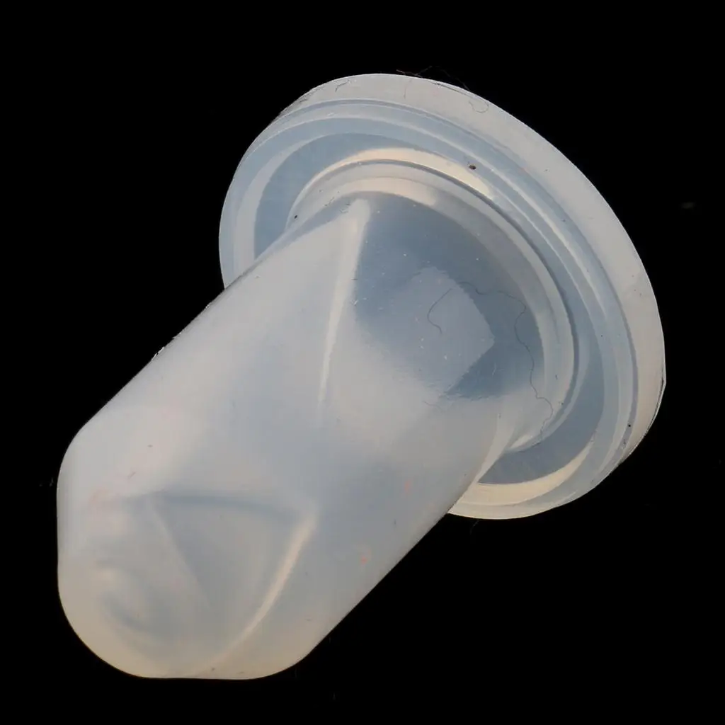 DIY Creative Lip Balm Silicone Cosmetic Tool for 12.1mm Tube Rose Shape