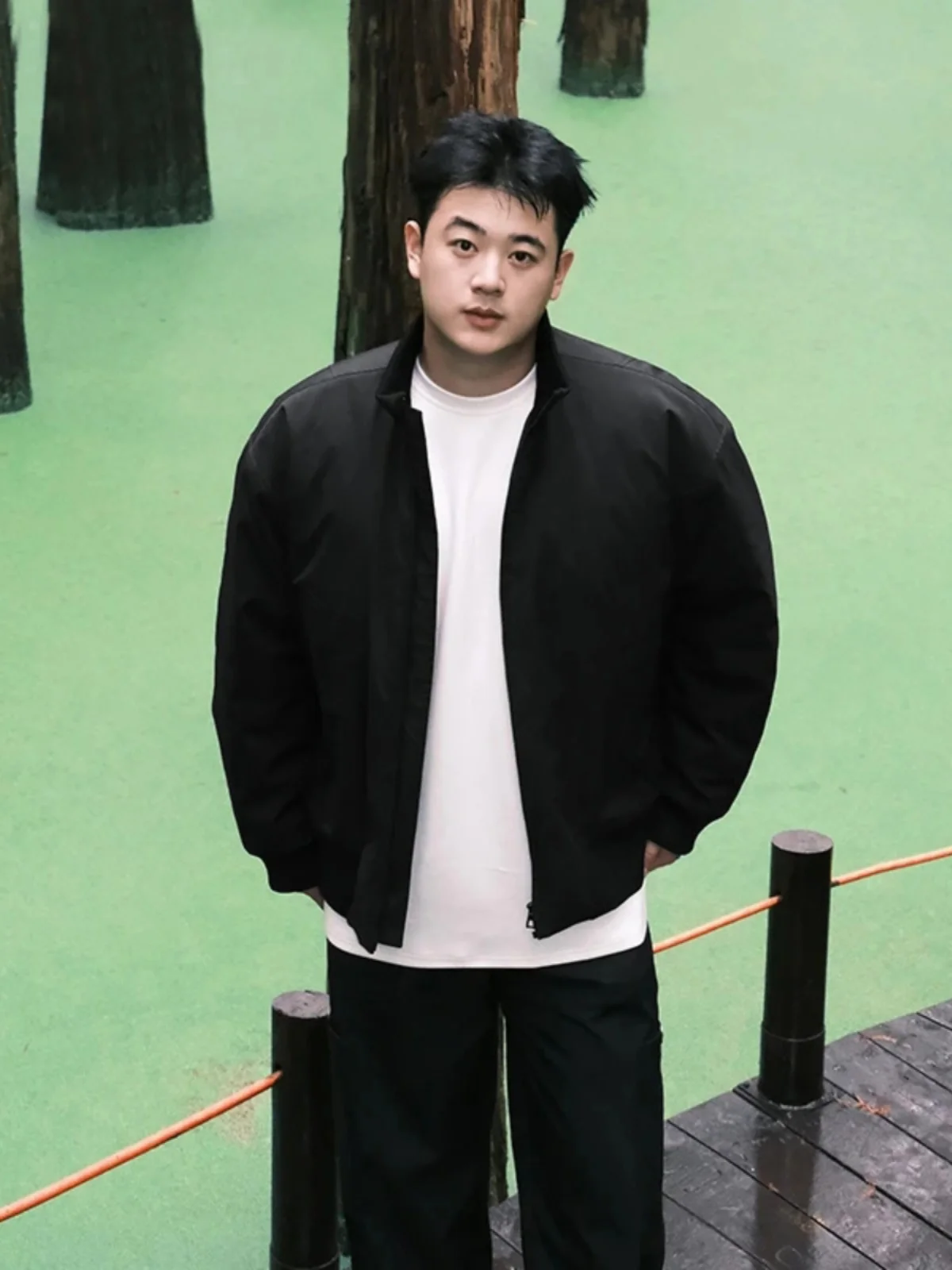 

Теплая утолщенная хлопковая куртка Cleanfit с широкими плечами и бейсбольным воротником, зимняя верхняя одежда свободного кроя, молодежное повседневное пальто больших размеров