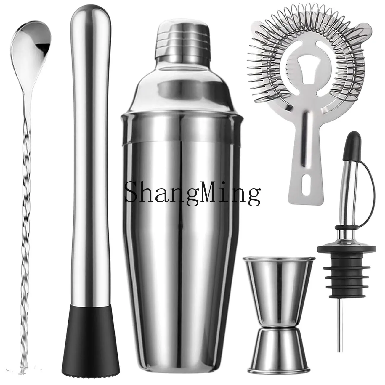 

DSA manufacturer bartender stainless steel hand-cranked lemon tea cocktail bartender set