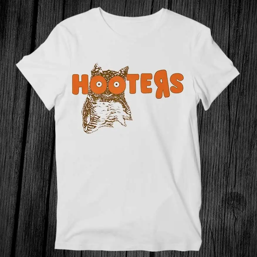 Hooters Femboy Owl Tits USA Waitress Bird T Shirt Adult Cool Music Fashion Top Vintage Retro G370