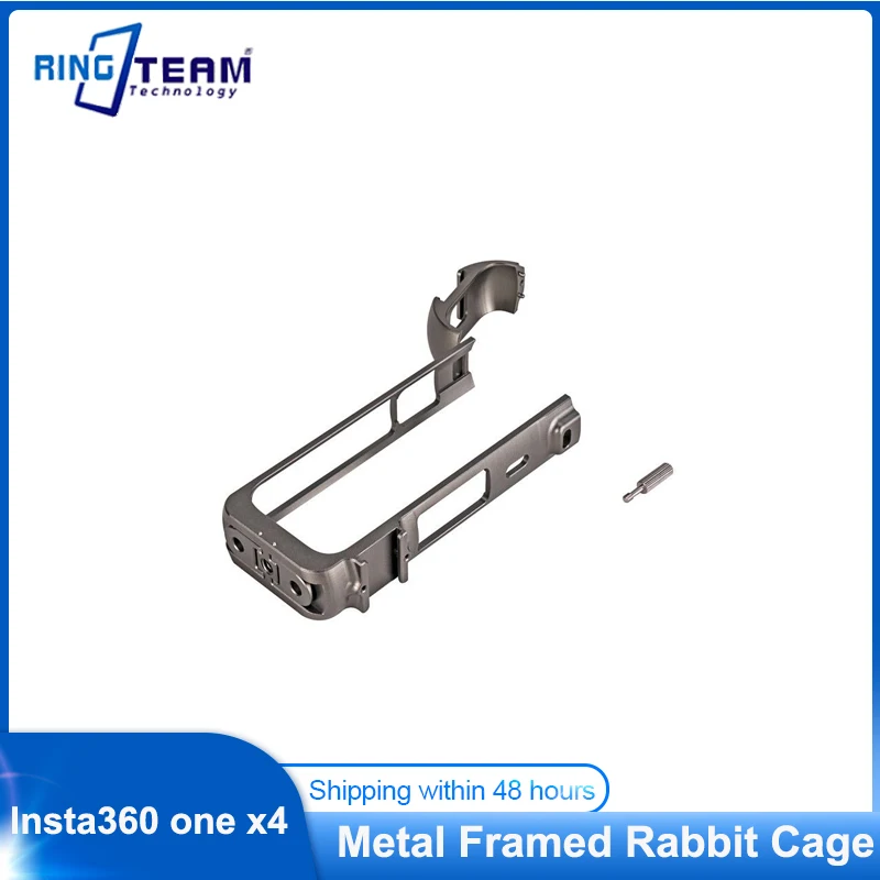 قفص أرنب معدني Insta X4 ، إطار توسيع واقي للكاميرا ، حافظة واقية ، ملحقات الكاميرا الرياضية