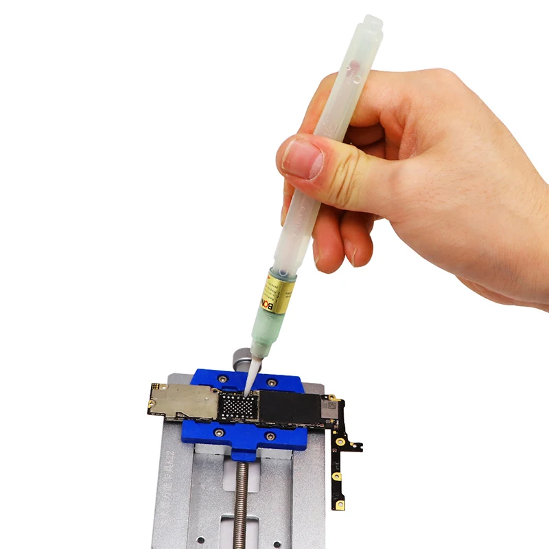 

102 Flux Pen Soldering Rosin Solder Paste Tool Applicator Brush Head No Clean For Bga Soldering Tools