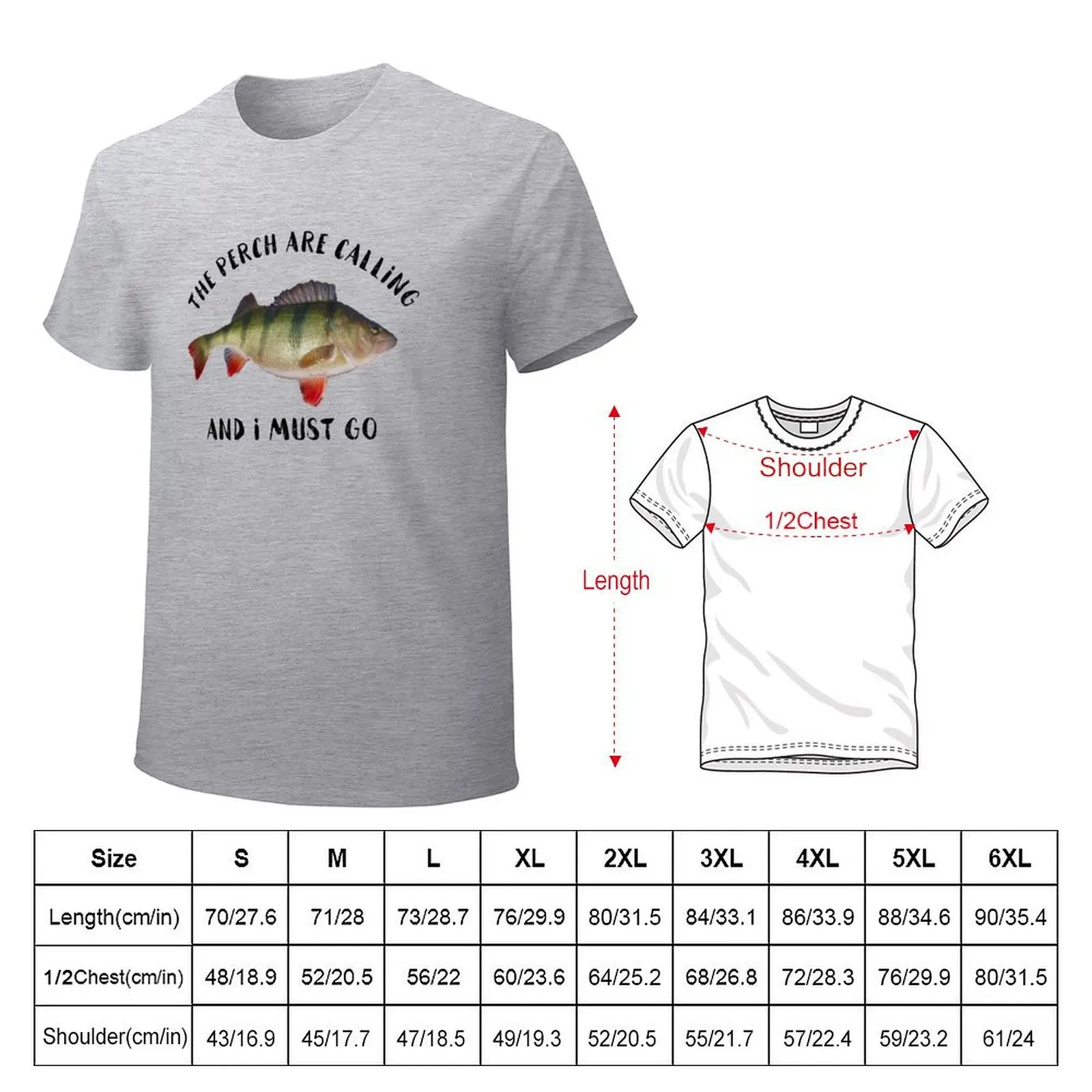 Perch Fishing Fisherman Outdoors Quote T-Shirt sports fans blanks boys whites t shirts men