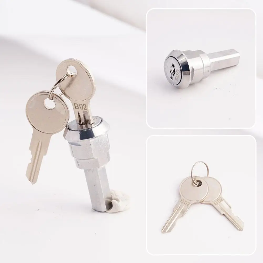 Office Cabinet Lock Cylinder With For Key Thickened Drawer For Mailbox Cupboard Tool Box Furniture Hardware R1X1