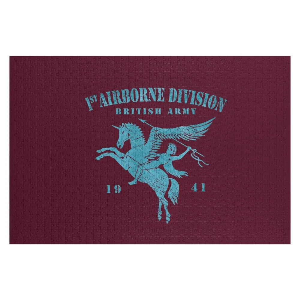 1st British Air Borne Division Jigsaw Puzzle Customizable Child Gift Woods For Adults Personalized Baby Toy Puzzle