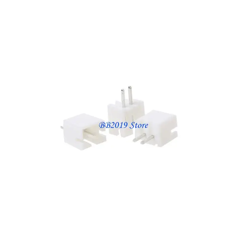 Q0KB 50 SETS Mini Micro JST 2.0 2-Pin Connector Plug with Wires Cables 120MM 26AWG