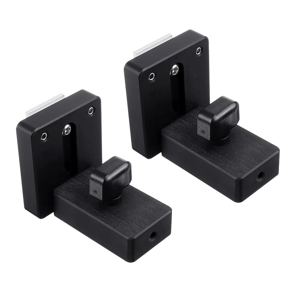 

2Pcs Fixed T-Slot Miter Track Stop Chutes Stopper Fence Bracket Manual Woodworking DIY Tools