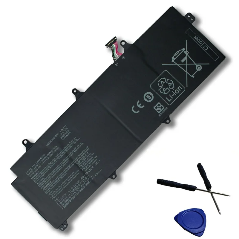 

Высококачественная батарея C41N1712 для Asus GX501 GX501G, замена 0B200-02380200, 50 Втч, 15,4 В, литий-полимерная.