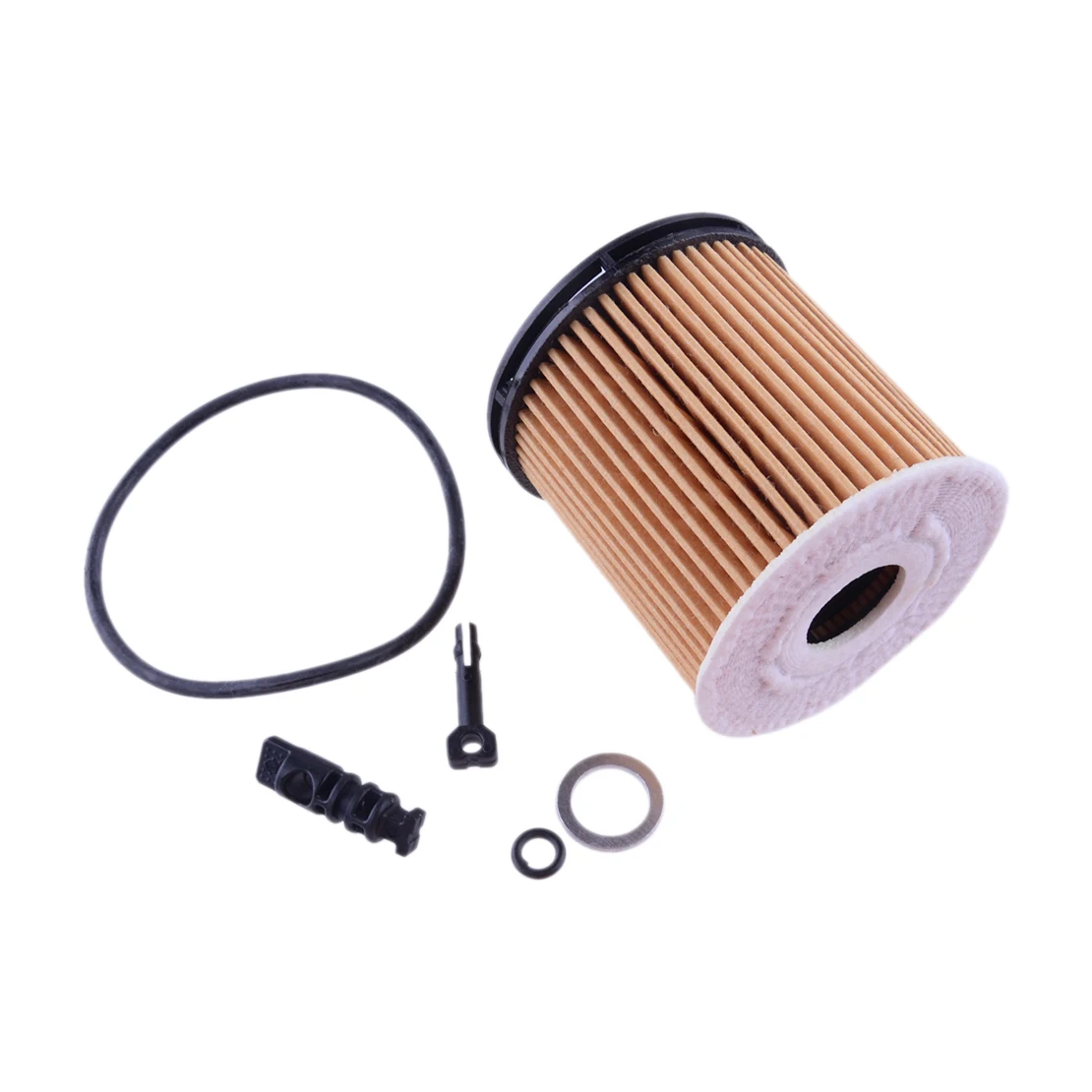 26350-2M000 2 Sets Engine Oil Filter Pack w/Seals Fit for Kia Rio Hyundai Sonata Venue 1.6L 2020