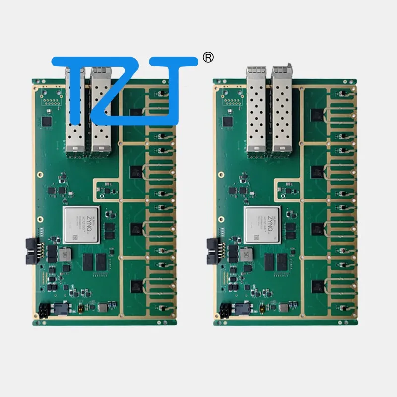 TZT 2PCS HAMGEEK F440 70MHZ-6GHZ SDR Development Boards w/ ZYNQ7Z100 8TX 8RX Channels 1GB DDR3 & 4 AD9361