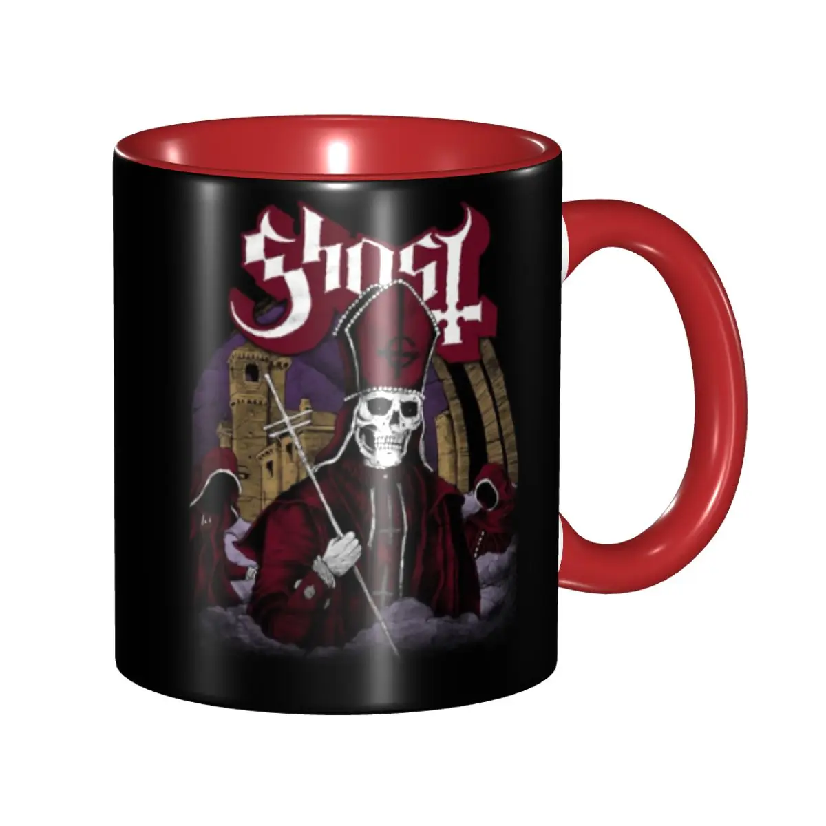 

Personalized Impera Maestro Ghost Heavy Metal Rock Band Coffee Mugs DIY Ceramic Milk Tea Cups