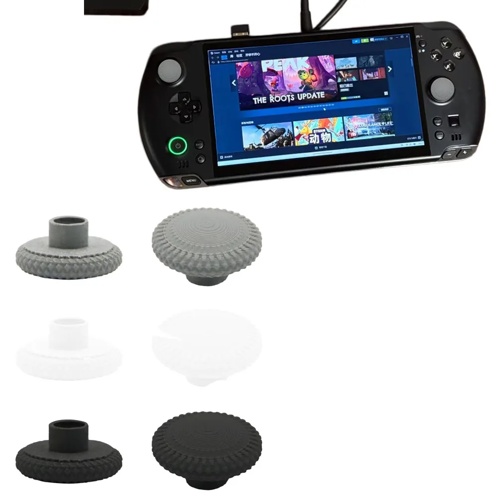 

Joystick Caps for GPD WIN 5 PLA Anti-slip and Comfortable Enhancing your Gaming Experience 1 Pair Black White Gray