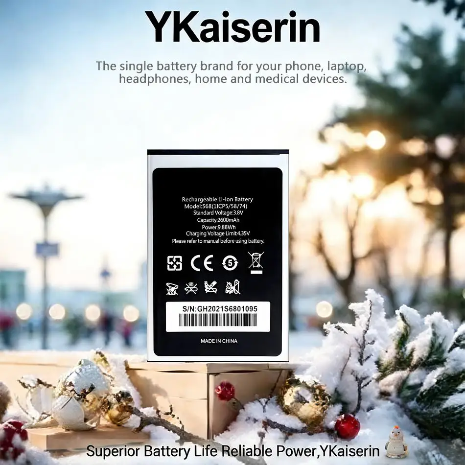 

Аккумулятор для мобильного телефона Oukitel S68 C16 Pro с высокой емкостью 2600 мАч
