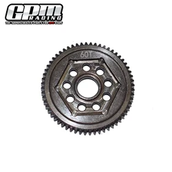 GPM Metal Steel 59T 60T 61T Spur Gear Main Teeth LOS212016 for LOSI 1/18 Mini-T 2.0 2WD Stadium Truck LOS01019 LOS1056 LOS01015