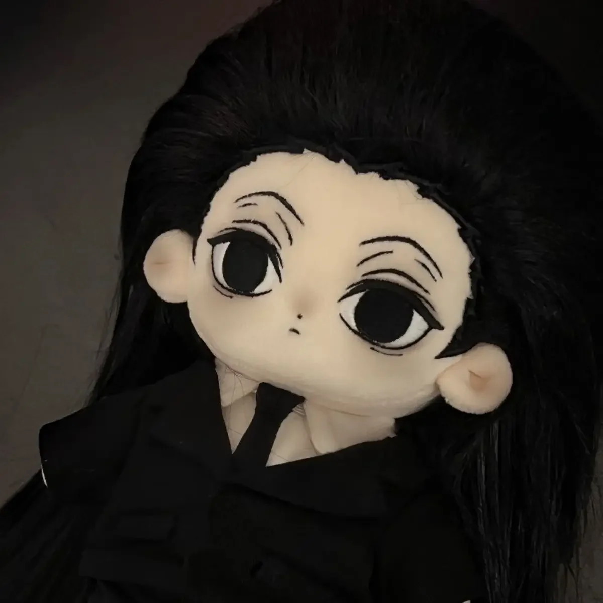 

Мягкая 20 см новая HxH Illumi Zoldyck косплей мультфильм плюшевая кукла-скелет нарядные игрушки для детей подарок на день рождения