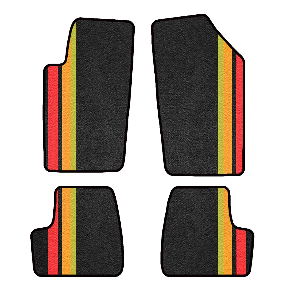 

Car Mats With Buttons For Peugeot 206 206+ 1999-2025 SW SD CC T12 T13 T16 206+ T31 Car-Specific Mats Floor Mats