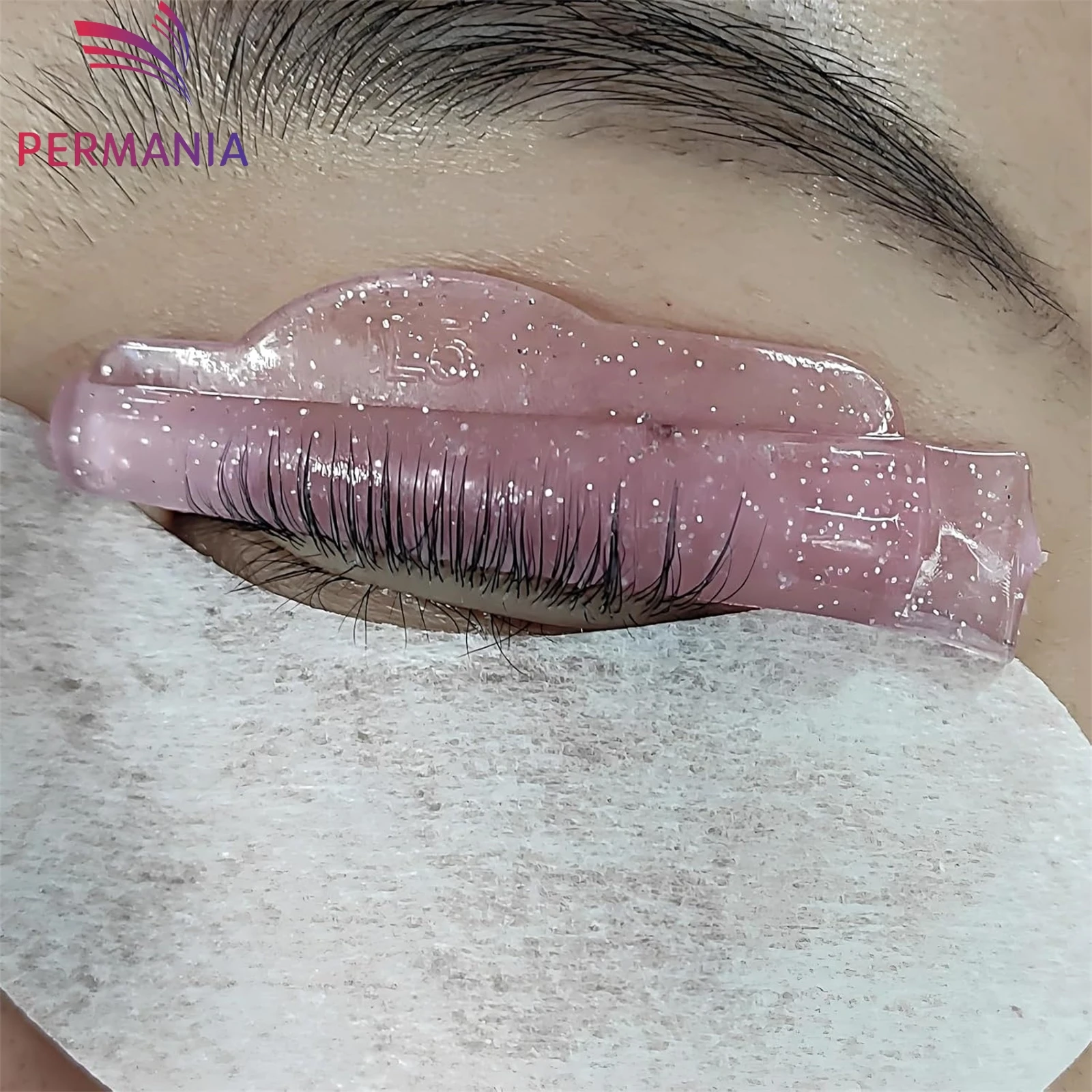 PERMANIA 5 Paar kleberfreie Silikon-Wimpernperm-Stäbchen, klebrige Wimpernlift-Pads, Wimpernformer-Zubehör, Applikator, Make-up-Tool – Detail 6