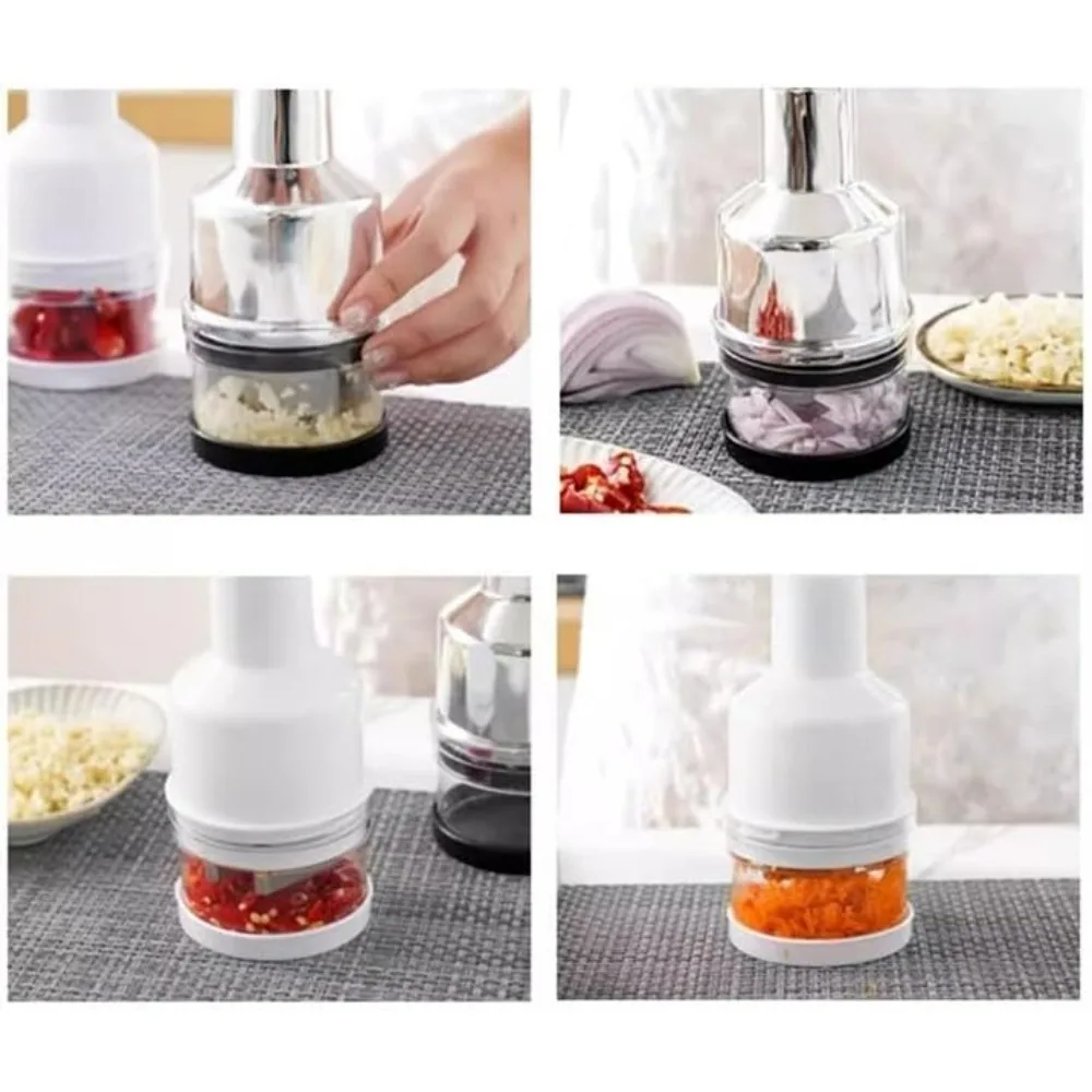 

F5 Stainless Steel Vegetable Cutter Peeler Manual Garlic Masher Meat Grinder Garlic Knife Onion Dicer Food Chopper Kitchen Tool