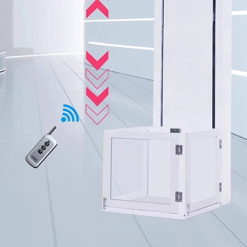 Electric Hydraulic Lift Small Lifting Platform Home Elevator Warehouse Factory Shop Cargo Lift Customization Available