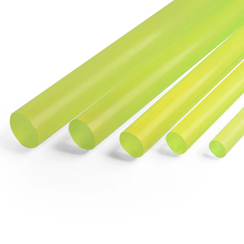 1 Solid PU Polyurethane Rod, Length 500mm, Hardness 85A, Shore Elastic Stretching Rod, Plastic Rod Diameter 10-60mm