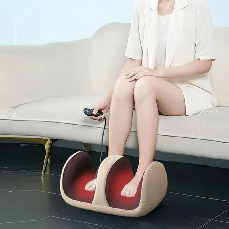 

PU Leg Massager: Remote Control WearResistant Foot Kneading Automatic Heating Muscle Relaxation Machine Heated Leg Cushion Best