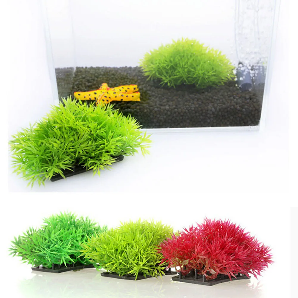 Artificial Plants Pollution-free Artificial Ornament Fish Tank Landscaping Aquarium Accessories  Hoem Room Garden Decoration