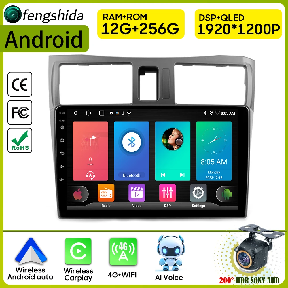 Car Radio Carplay For Nissan Cefiro A33 1998 - 2003 Android Auto Multimedia Player GPS Autoradio Car Intelligent Systems No 2din