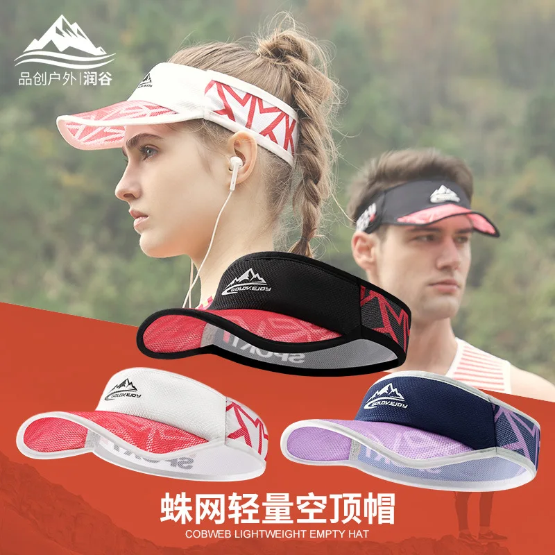 Summer Sun Visor Hats for Men Women Outdoor Sports Caps Running Cycling Hiking Lightweight Breathable Baseball Golf Hats