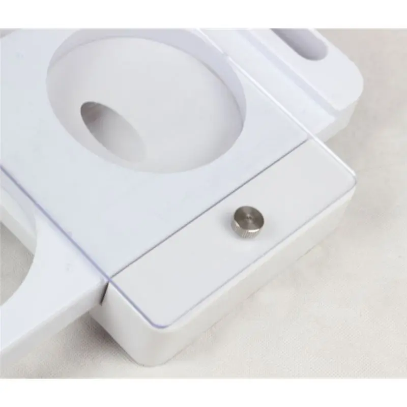 HOT-Hamburger Stamping Die Maker Non Stick 2 Holes ABS Hamburger Meat Patting Machine For Sausage Filler Meat Grinder
