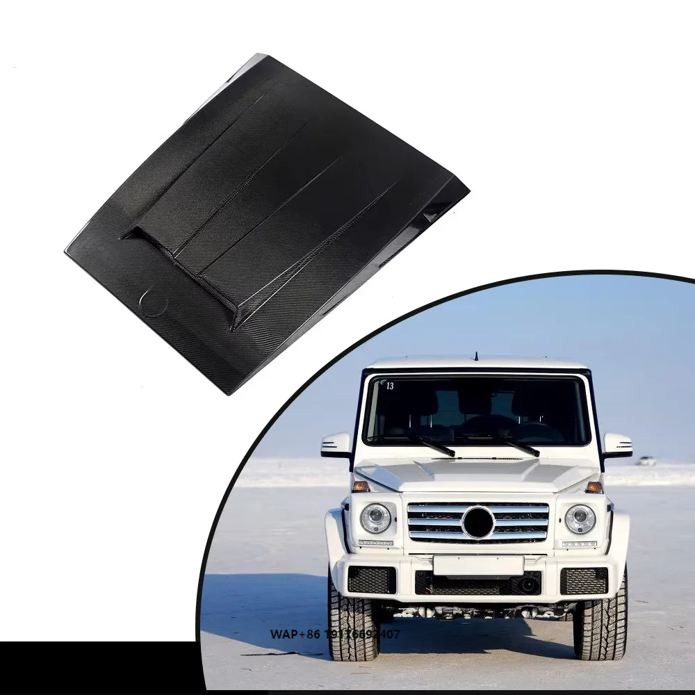 

Factory Carbon Fiber Car Bonnet Hood Air Intake Scoop Auto Body Kit for MercedesBenz G Class G55 G63 G65 forAMG W463 2004 - 2018