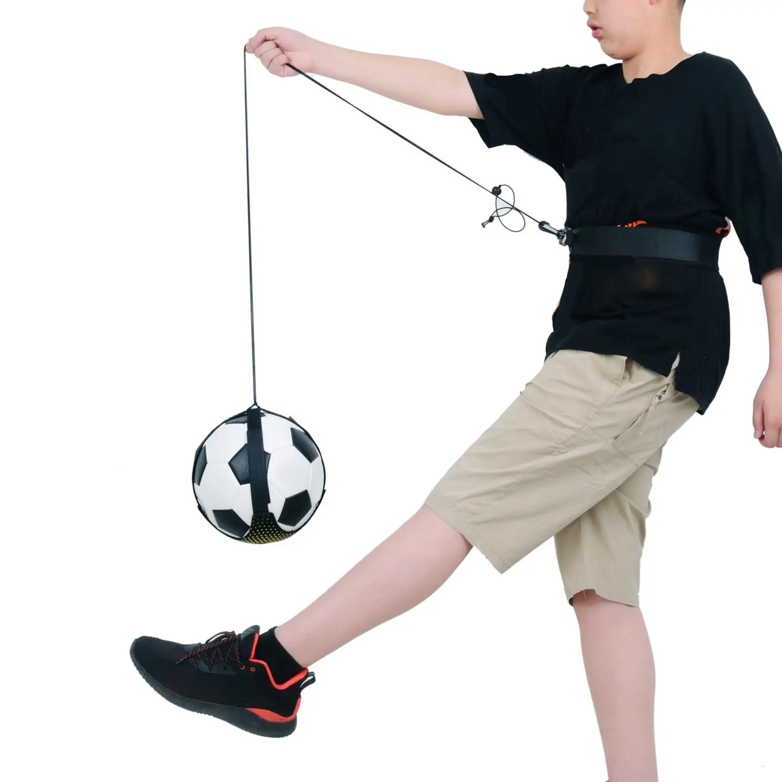 

Universal Soccer Training Belt Fit for 3, 4 and 5 Balls Solo Soccer