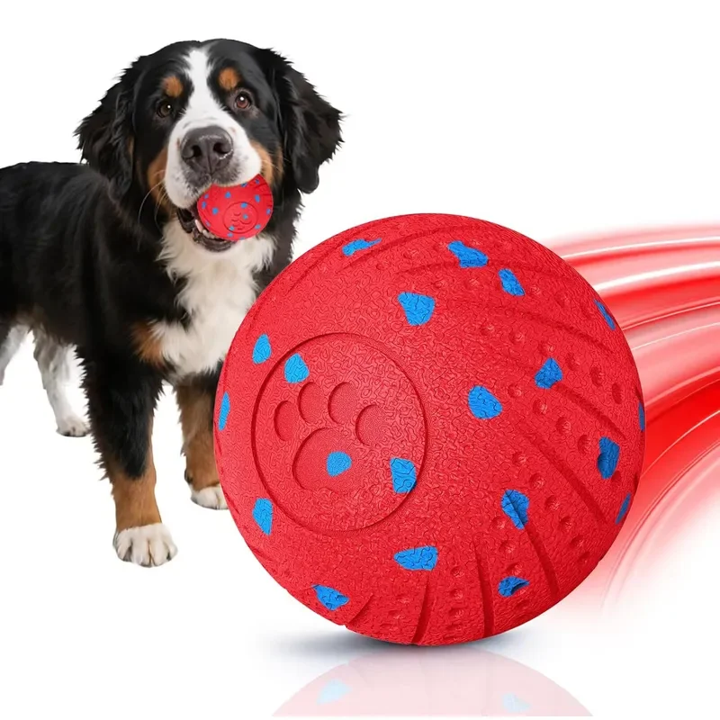 Auto-Bounce Vibrating Jumping Action Smart Dog Ball Interactive Toy Balls for Aggressive Chewers