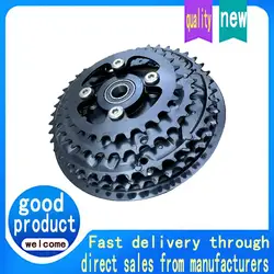 Mountain Bike Middle Drive Motor Accessory  bicycle 3-speed chain wheel crank set for DIY Conversion Kit