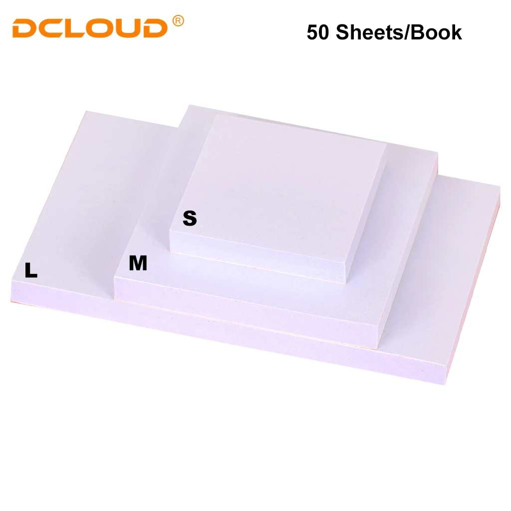 50Sheets Dental Disposable Mixing Paper Denture Laboratory Cement Powder Pad Dentist Clinic Spatula Composite Consumable S/M/L