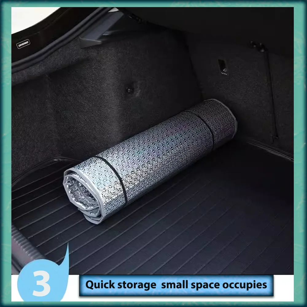 ل Volkswagen VW ID.4 Pro E21 2021 ~ 2025 2022 2023 2024 كوة السيارة ظلة الجانب نافذة الزجاج الأمامي الشمس الظل UV حامي المظلة الملحقات #5